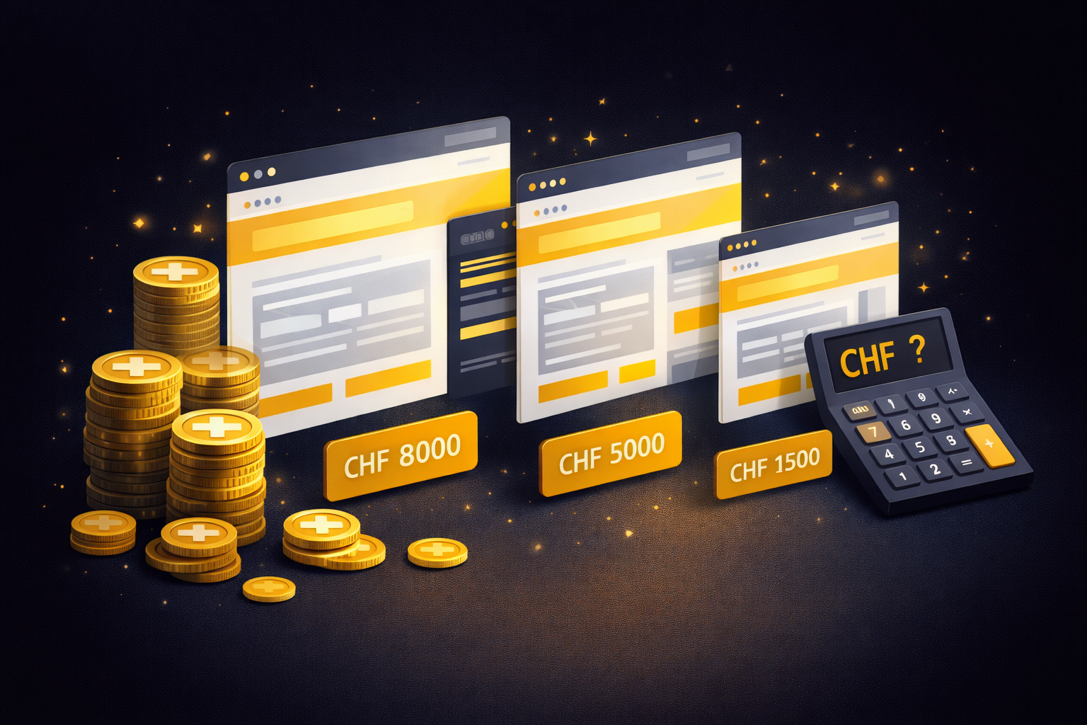 Coût site internet Suisse