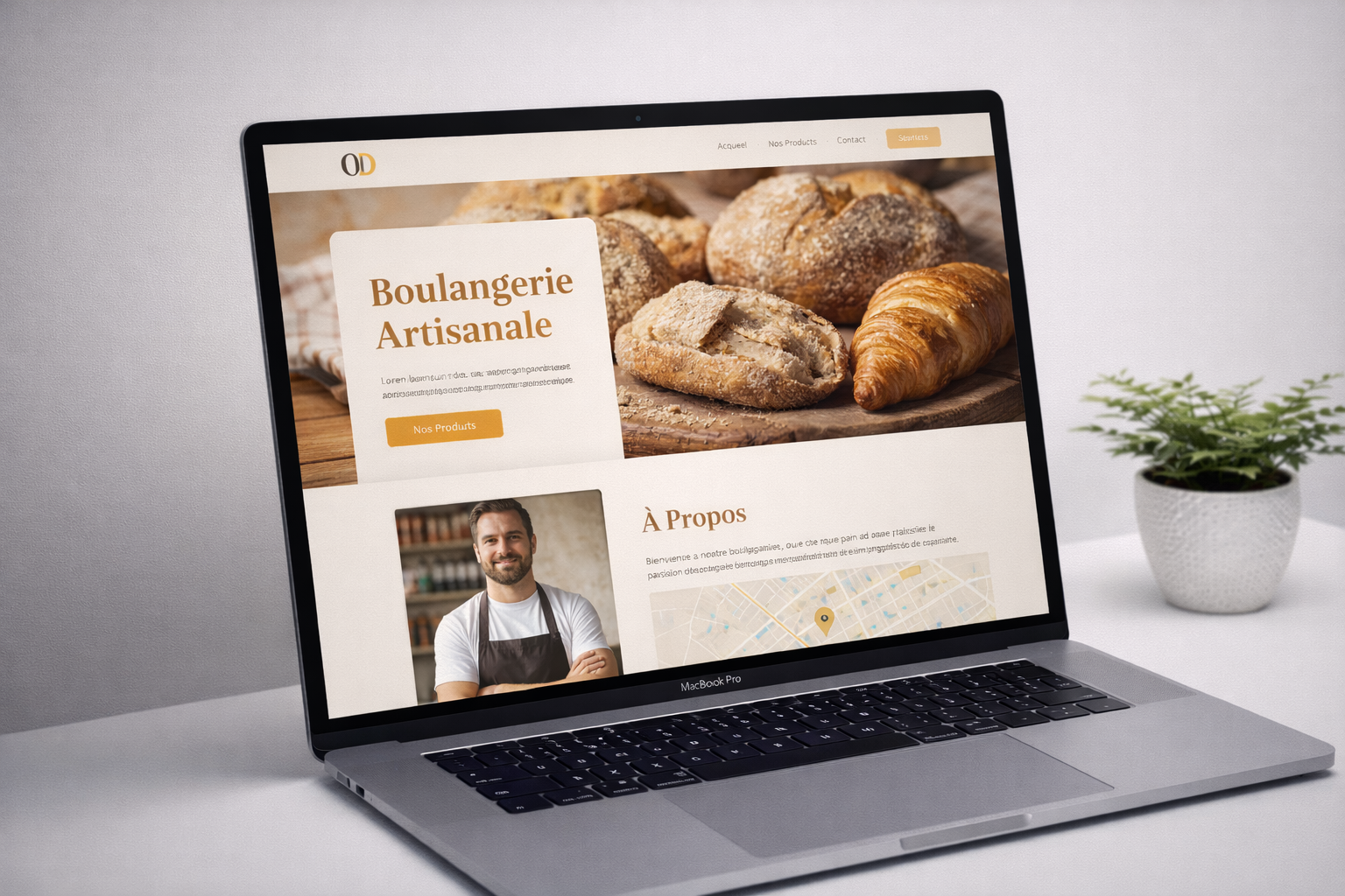 Site artisan boulanger