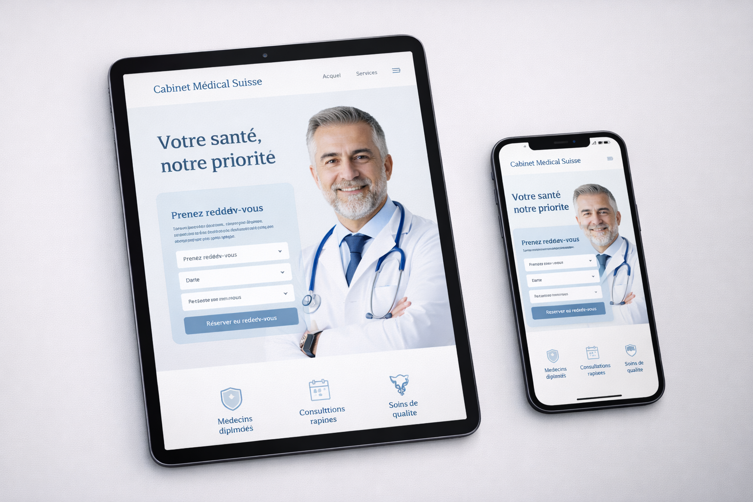 Site cabinet médical